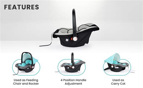 Buy R for Rabbit Picaboo Baby Carry Cot, 4 in 1 Multi Purpose Kids ...