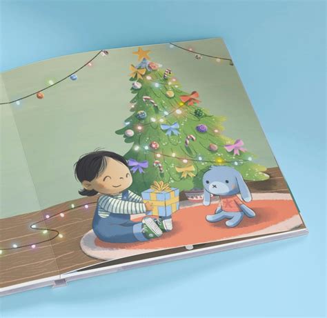 A personalized Christmas book about kindness