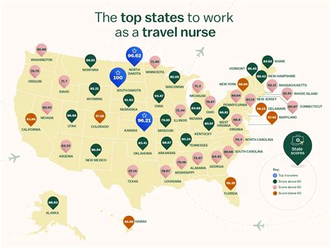 2023 Index: The Best States for Travel Nurses to Work | Vivian ...