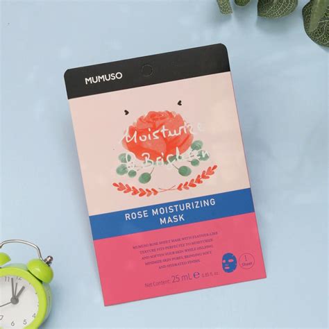 Hydrate & Nourish Facial Mask - Moisturizing Rose – Mumuso