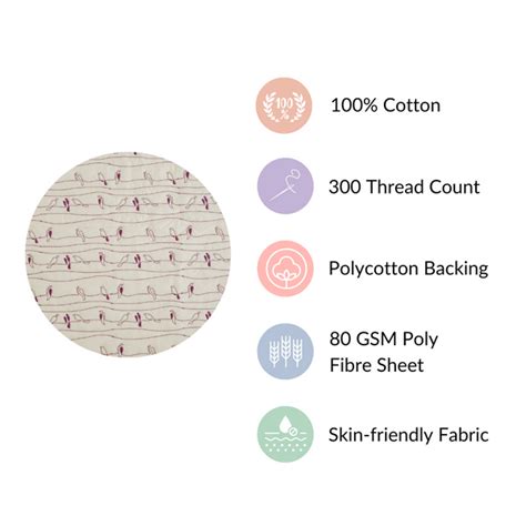 Pure Cotton King Size Bed Cover Off White Online - Premium Bed Cover ...