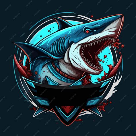 King Shark Logo Design Guide For Dark Comics