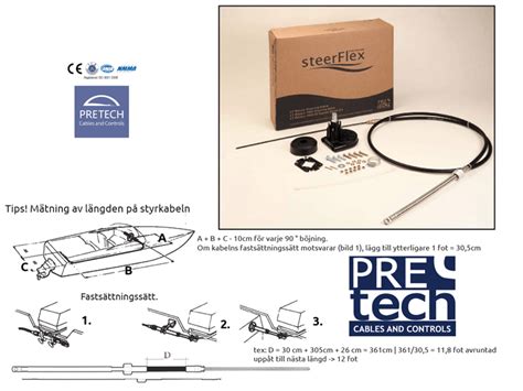 .DIRECCIÓN MECÁNICA SteerFlex LT Pretech (Eslora hasta 6 mts) | Tienda ...