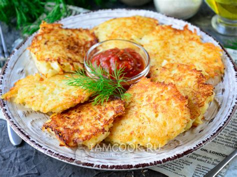 Картофельные драники с манкой вместо муки — рецепт с фото пошагово