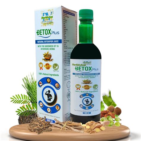 Herbixica Detox Plus Juice, Liver Detox Ayurvedic, Kidney And Lungs ...