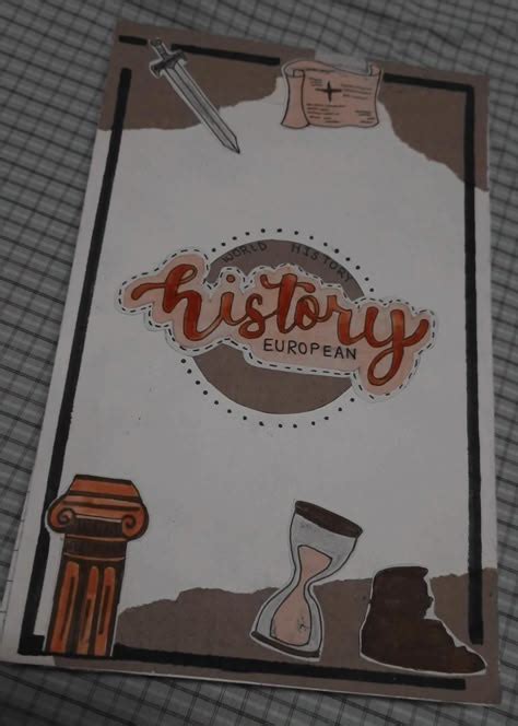 History Project Cover Page Design 的图像结果