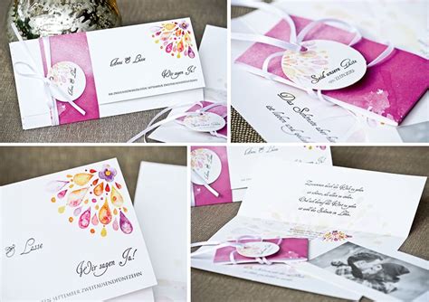 Besondere Einladung Hochzeit