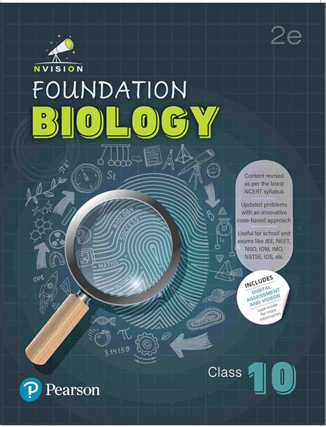 Buy Pearson Nvision Foundation'2025 Biology Class 10, | Content Revised ...