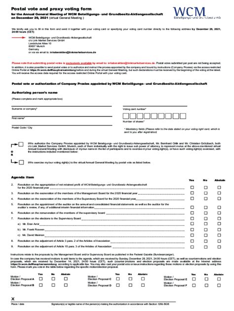 Proxy Voting Format 的图像结果