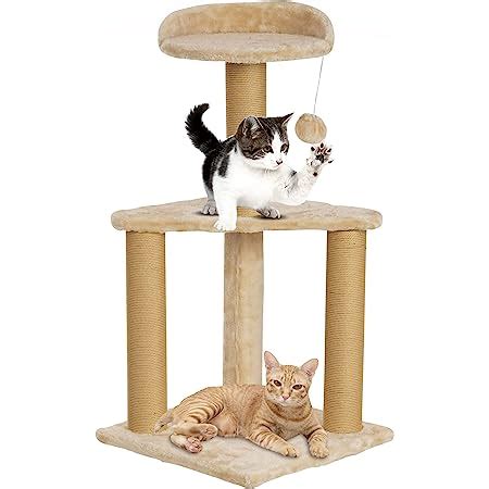 Callas RioAndMe Ultimate Thick Cat Tree with Toy and Scratching Post ...