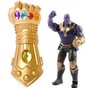 TEMSON Avengers Toys Thanos Hand Infinity War with Thanos Action Figure ...