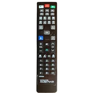 Buy BLUKEY AMSTRAD Smart LCD/LED TV Remote Black (Exactly Same Remote ...