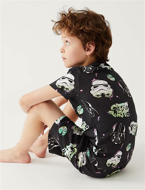 Buy Star Wars™ Short Pyjama Set at Marks & Spencer