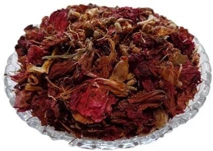 Dry Hibiscus Flower / Sembaruthi Poo / Hibhiscus Petals for Hair ...