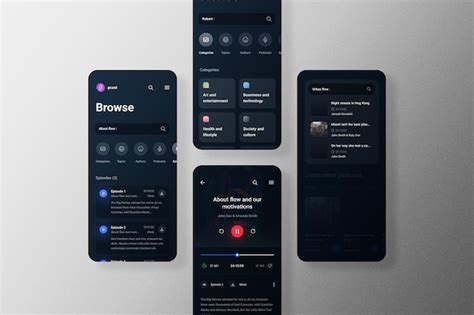 Application mockup psd template | Premium PSD