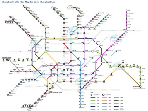 Shanghai Metro Map - ToursMaps.com