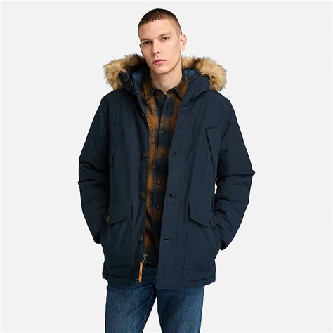 Scar Ridge Waterproof Parka for Men in Dark Blue
