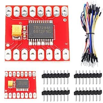 DAOKAI 2Pcs TB6612FNG Dual Motor Driver 1.2A with Jump Cable for ...