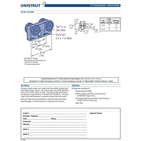 Genuine Unistrut P2750-EG Trolley Assembly for India | Ubuy