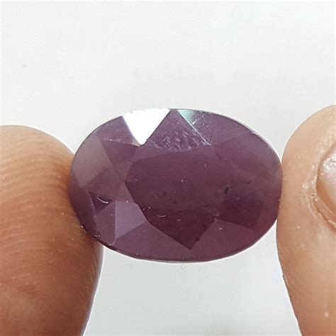 12.09 Ratti Natural Indian Ruby with Govt. Lab Certificate-(1221) | Gem ...