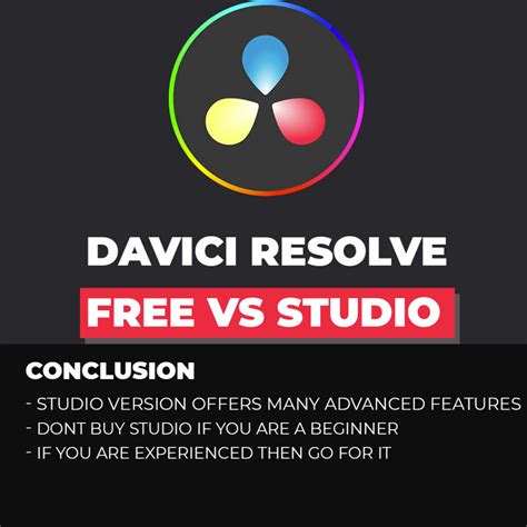 DaVinci Resolve Free VS DaVinci Resolve Studio | In-Depth Comparison ...