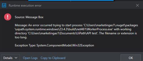 Image result for File Length Too Long Error Message