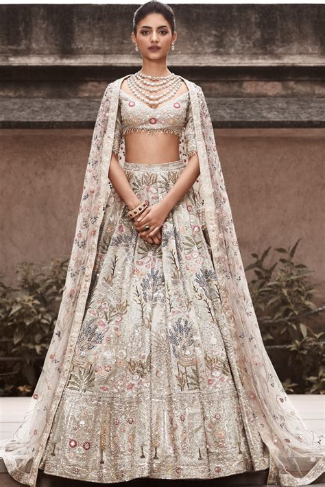 Designer Bridal Engagement, Wedding, Reception Lehenga | Matsya ...