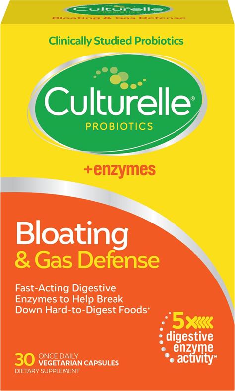 Amazon.com : Florastor Advanced Gas and Bloat Probiotic, Digestive Enzymes and Botanicals, Plus ...