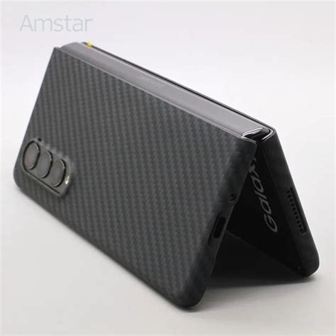 Samsung Galaxy Z Fold 4 Carbon Fiber Luxury Back Cover – Bharatcase