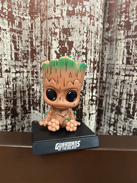 Groot Bobblehead cum Mobile stand – Whimsberry