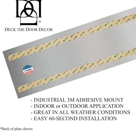 Buy Engraved Door Kick Plate -Design Your Own- Multiple Finishes ...