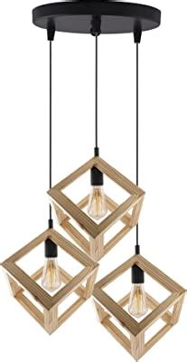 Buy Homesake ® 40W 3-Lights Round Cluster Chandelier Hanging Cube 6 ...