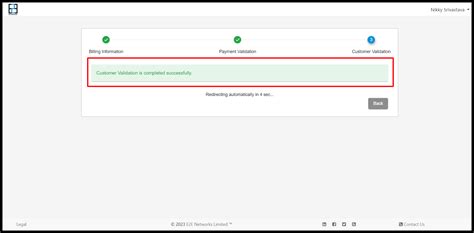 Customer Validation | E2E Cloud