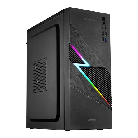 Amazon.in: Buy ZEBRONICS Lightning Cabinet/Case, Mini-Tower, Supports ...