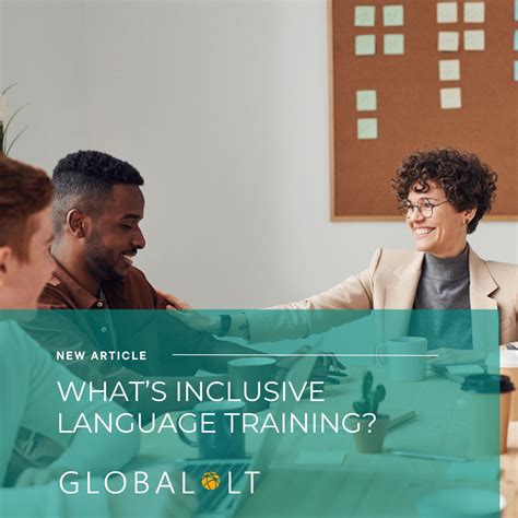 What is "inclusive language training"? | Global LT, Inc. posted on the topic | LinkedIn