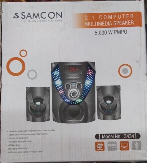 SAMCON 2.1 HOMETHEATRE BOX 3434