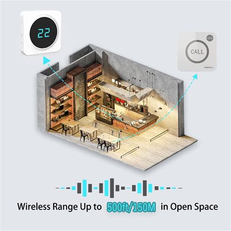 SINGCALL Restaurant Pager System Waiter Calling India | Ubuy