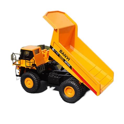Original factory 1:35 Sany SRT55C diecast mining dump truck Scale mode ...