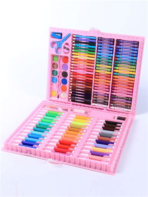 1box Colored Watercolor Pen, Painting Tool, For Children Gift | School ...