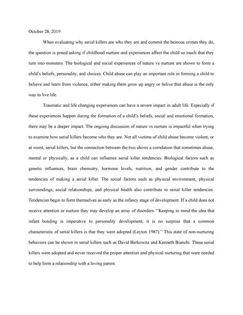 Image result for Serial Killer Doc