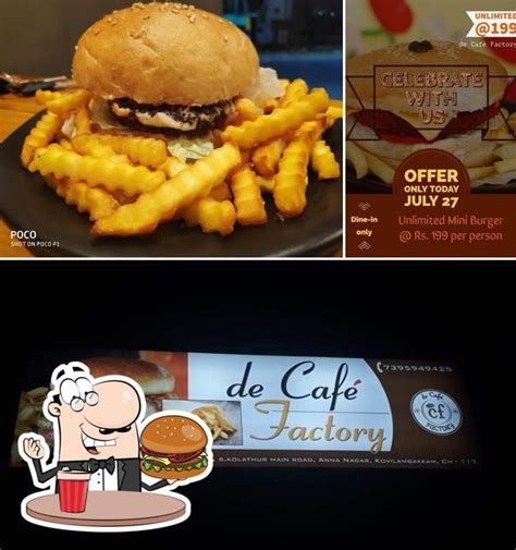 de Café Factory, Chennai - Restaurant menu, prices and reviews