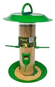 Amijivdaya Large Bird Feeder with hut Pack of 1 : Amazon.in: Pet Supplies