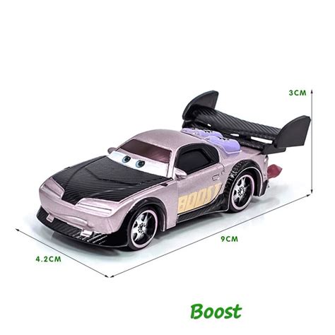 Buy Lot of 4 set Disney Pixar Movie Cars 3 Diecast Boost DJ Wingo Snot ...