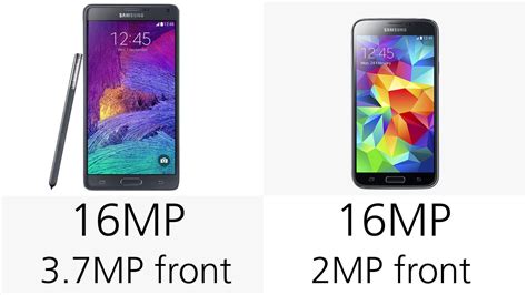 Galaxy Note 5 vs Note 4 的图像结果