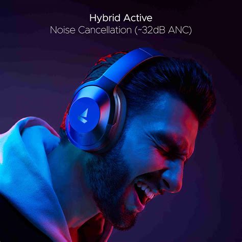 boAt Nirvanaa 751 ANC Hybrid Active Noise Cancellation Bluetooth Price ...