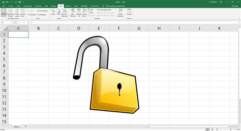 Excel Lock Shapes in Worksheet 的图像结果
