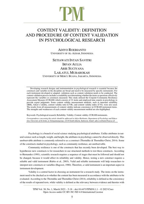 Image result for Content Validity Examples