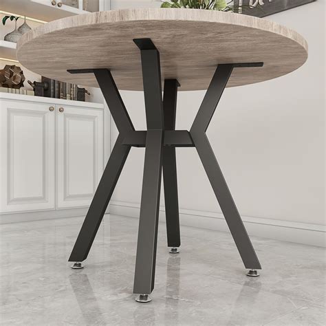 Metal Table Base Modern Coffee Table Legs 28 Inch Dining | Desertcart INDIA