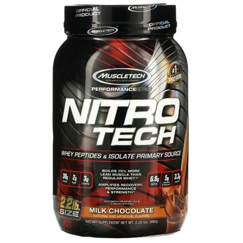 Image result for MuscleTech Nitro-Tech Whey Isolate