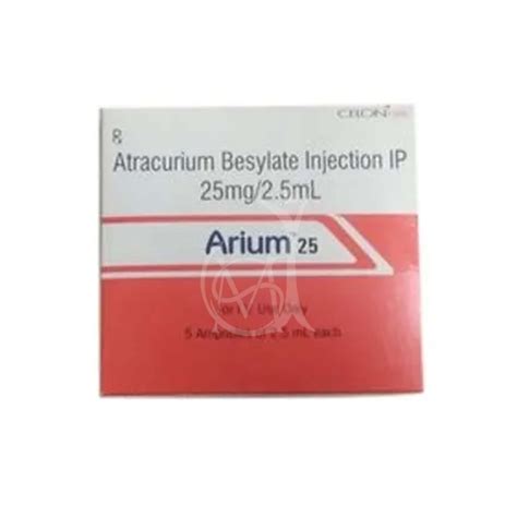 Arium 25 Injection – Jindal Medical Store